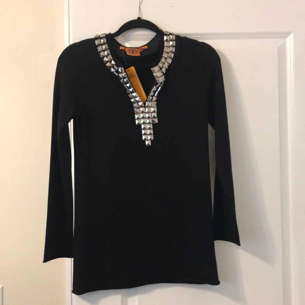 Tory Burch Winnie Studded Tunic